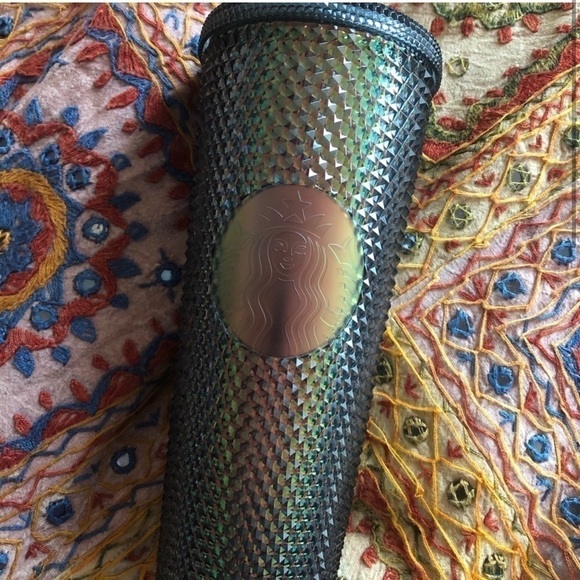 Starbucks Fall 2020 Dark Bling Studdeed Tumbler NWT - Picture 2 of 11